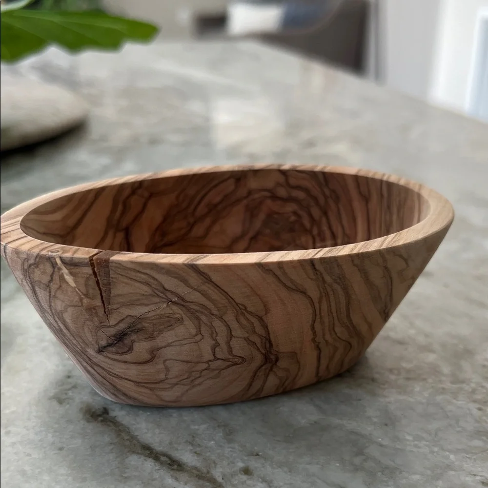 Olivewood mini bowl - Crate & Barrel